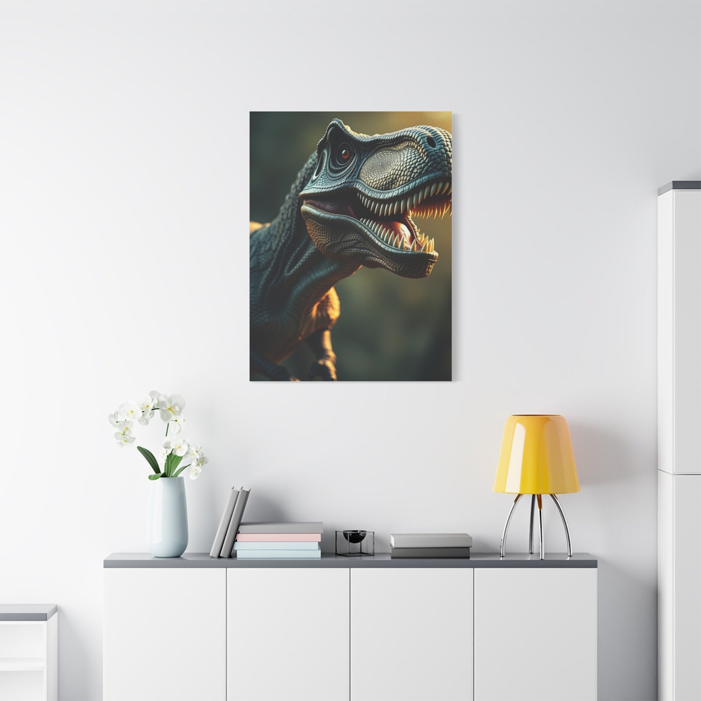 Vision Tyrannosaurus Rex Art Art Wall Art & Canvas Print