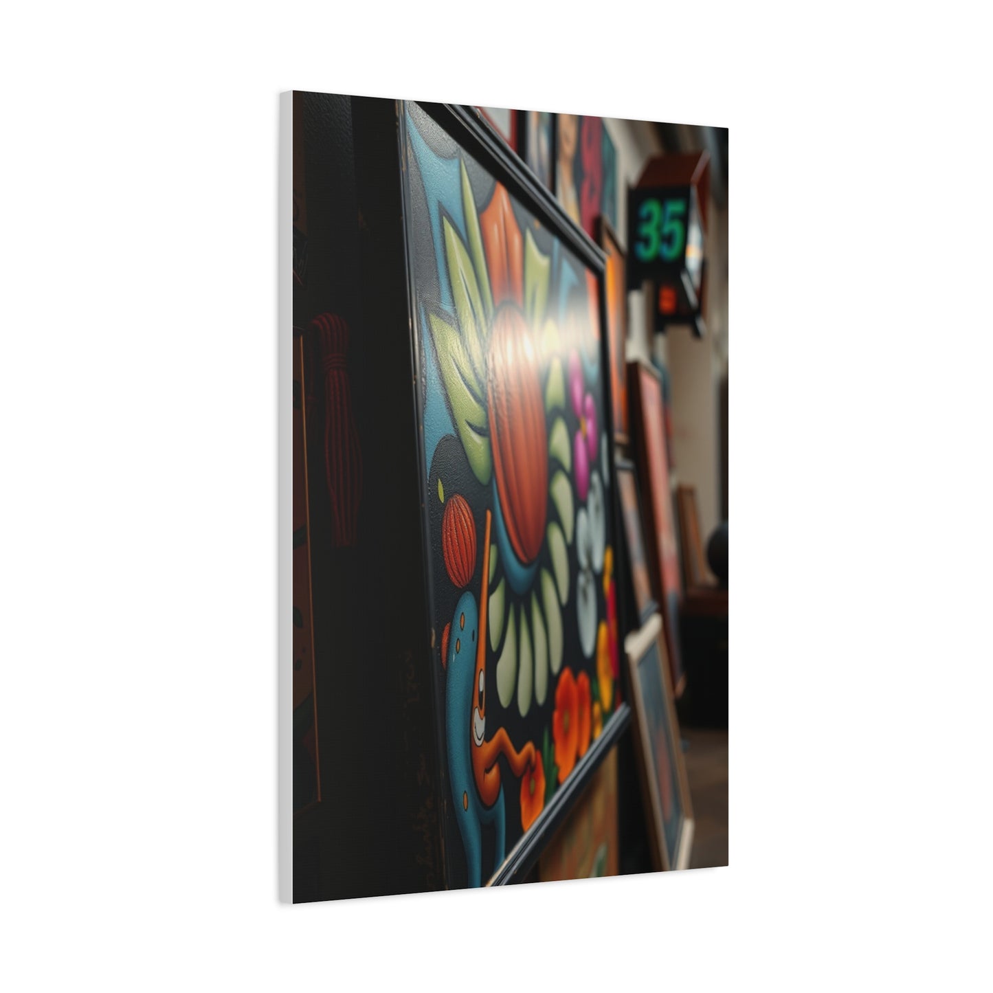 Chic Abstraction Showcase Wall Art & Canvas Print