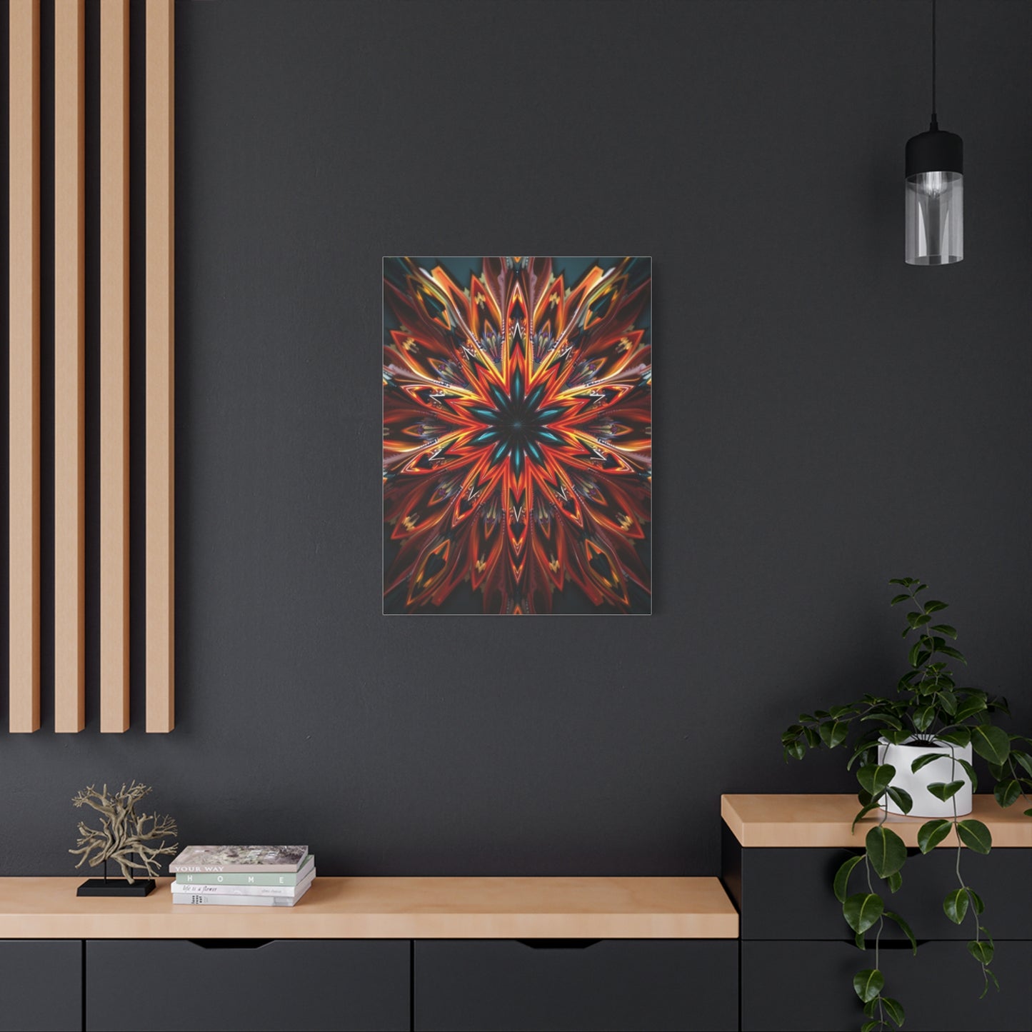 Symmetric Reverie Canvas