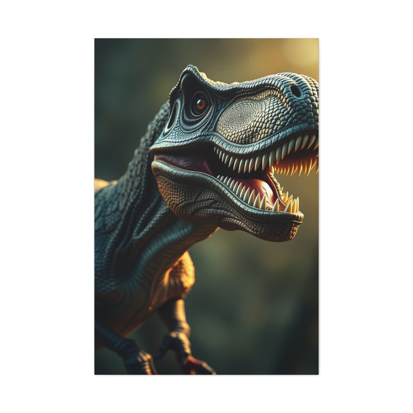 Vision Tyrannosaurus Rex Art Art Wall Art & Canvas Print