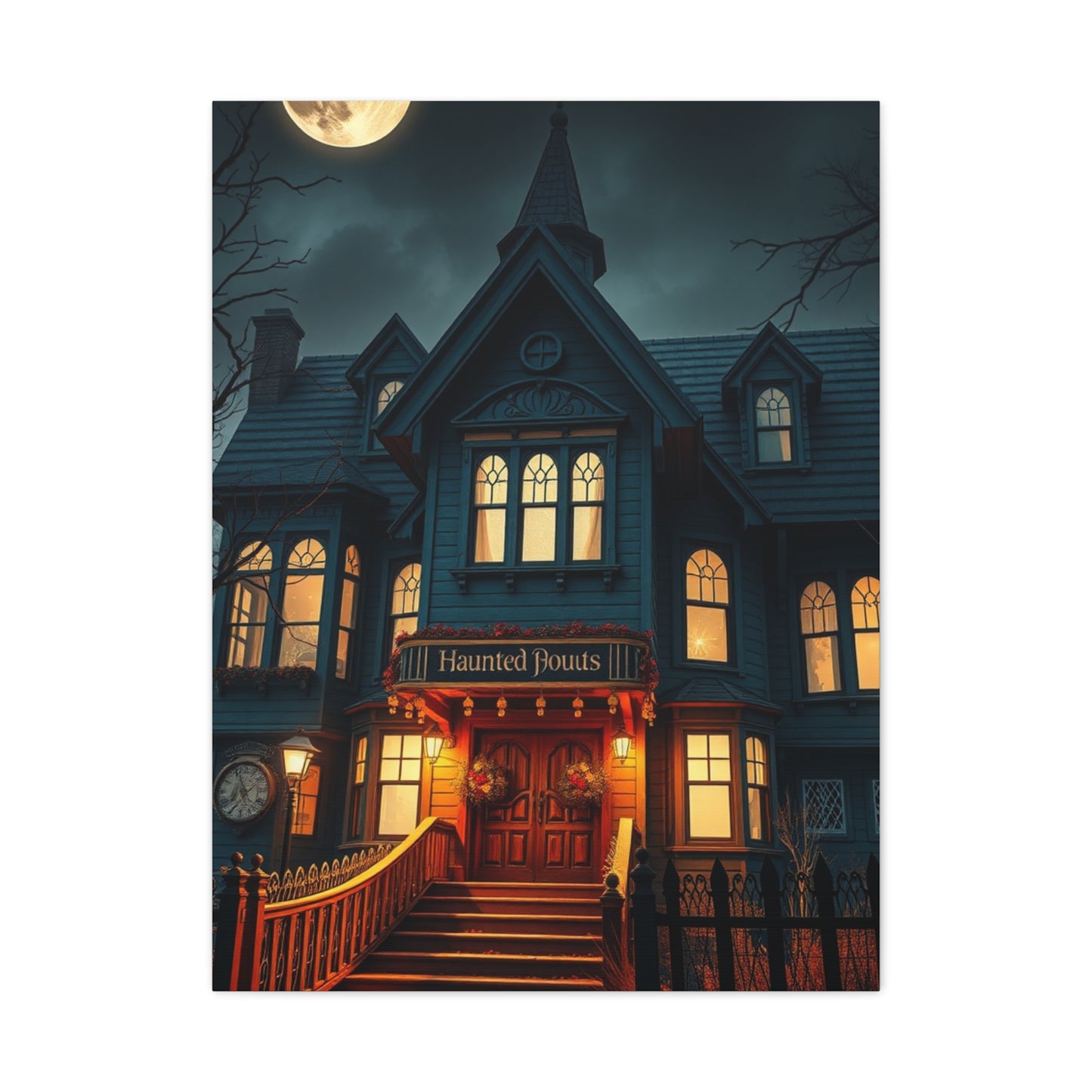 Elite Haunted House Art Vision Wall Art & Canvas Print