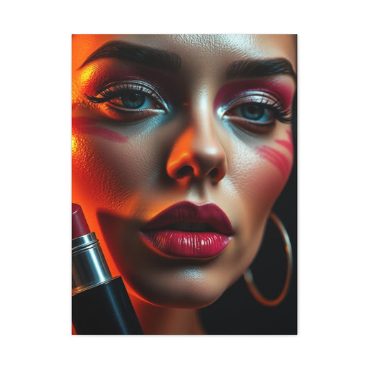 Makeup & Cosmetics Art Refined Canvas Wall Art & Canvas Print
