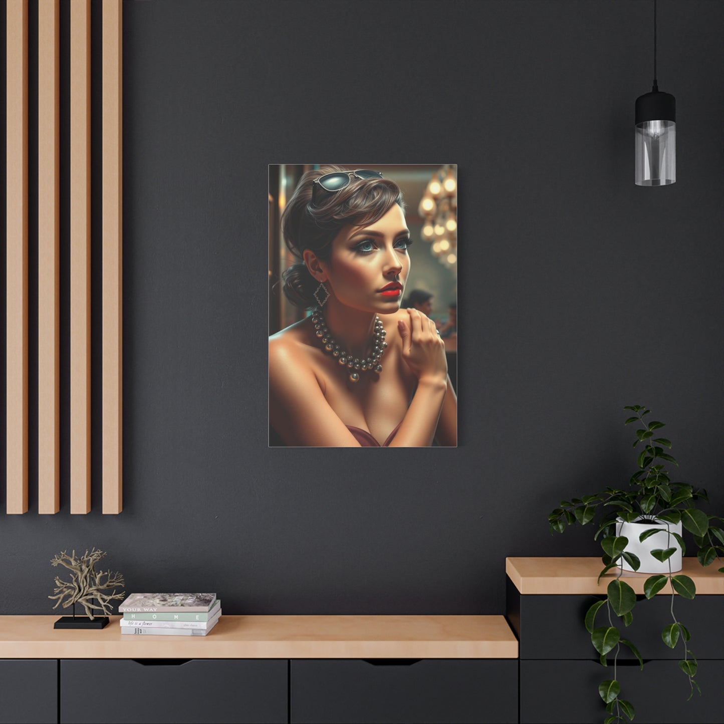 Breakfast At Tiffany’s Characters Art Luxury Canvas Wall Art & Canvas Print