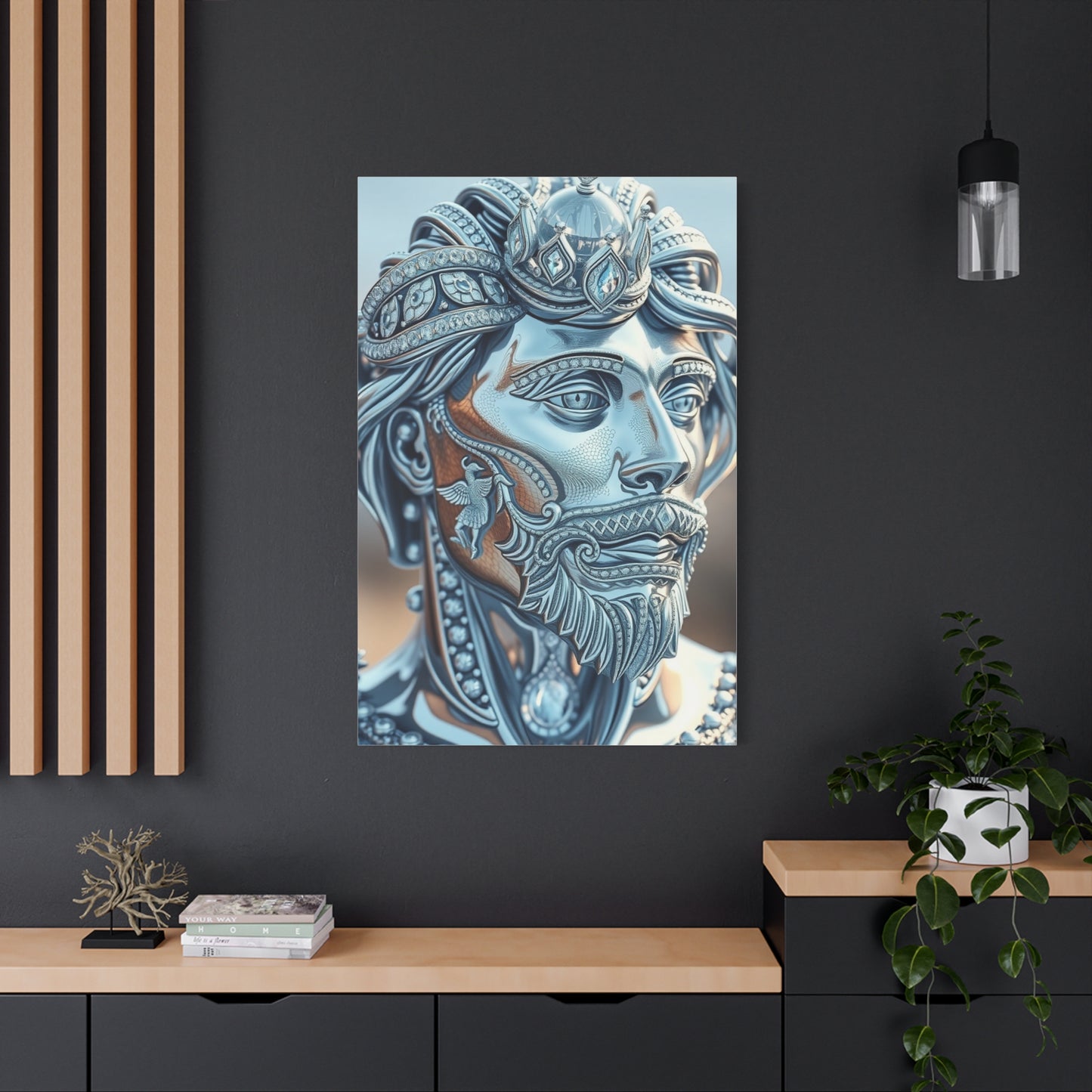 Sterling Serenade Art wall art & canvas print