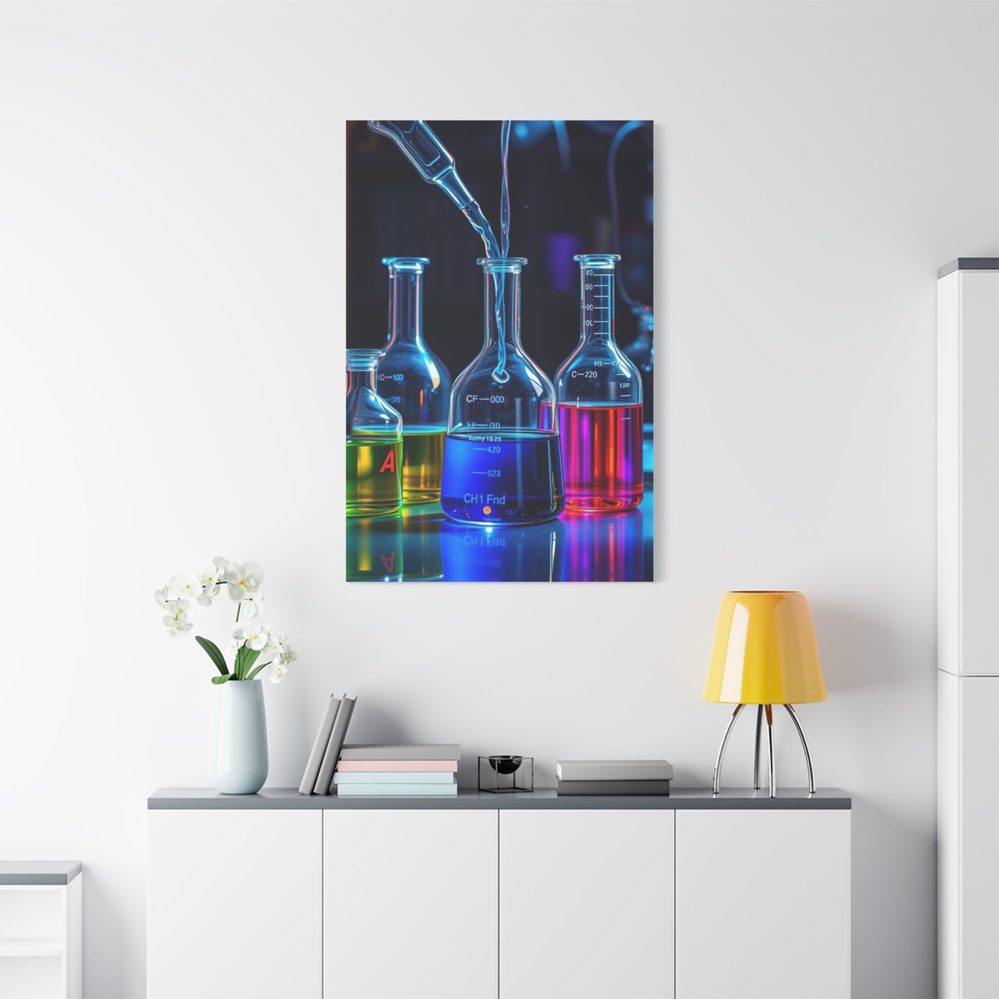 Chemistry Art Refined Canvas Wall Art & Canvas Print