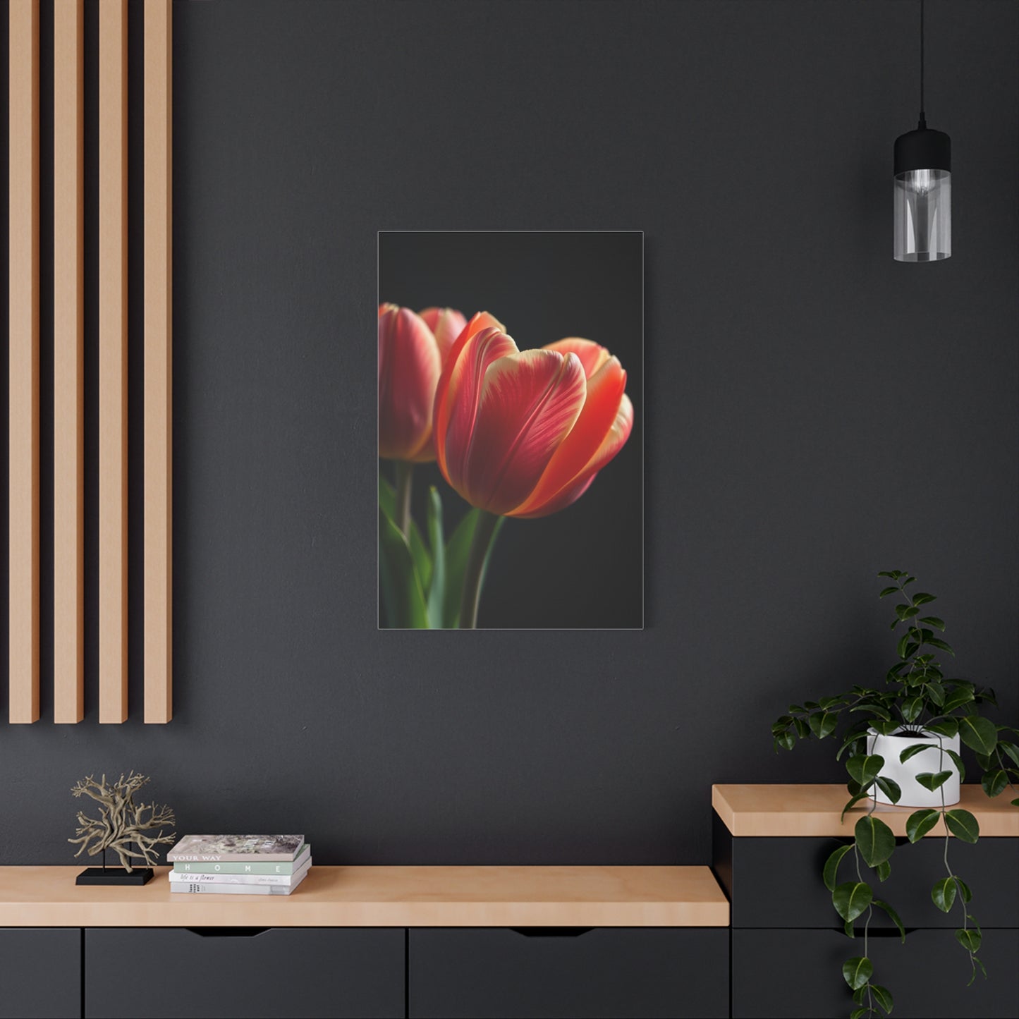 Tulip Flower Art Supreme Gallery Wall Art & Canvas Print