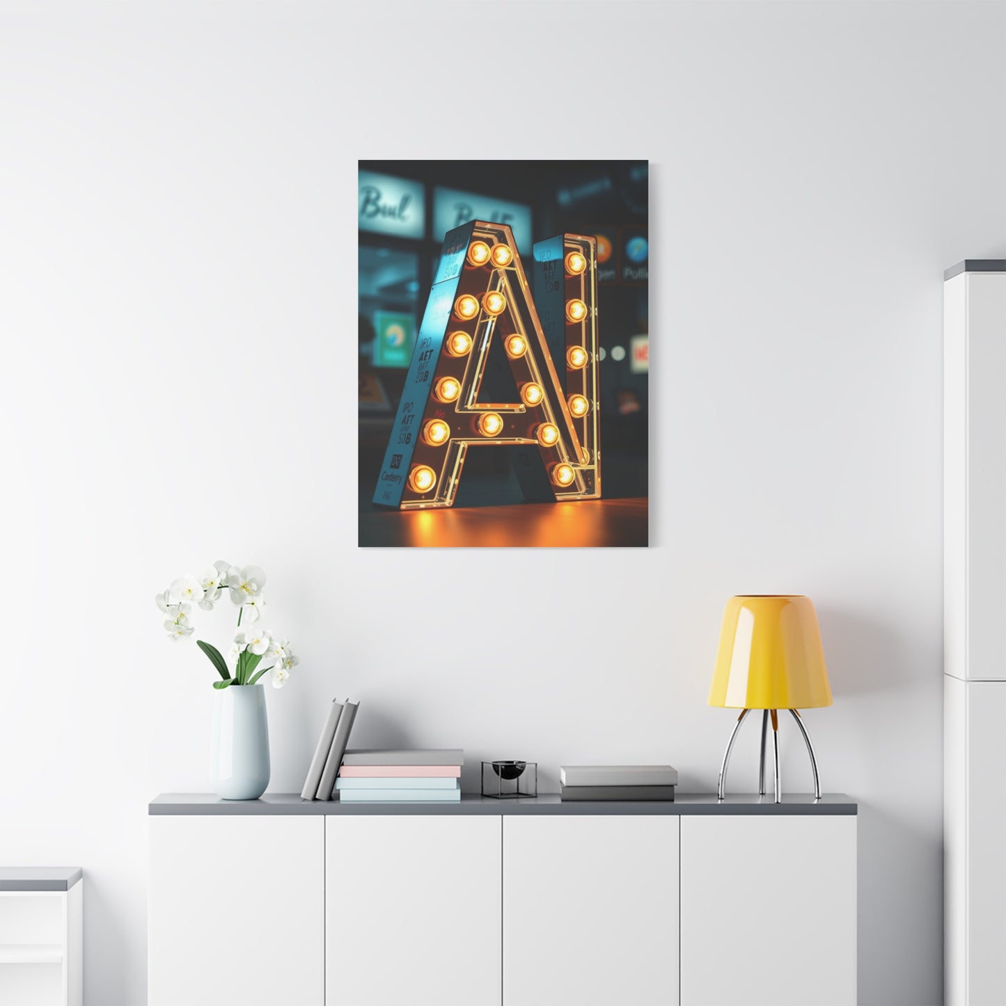 Masterpiece Alphabet & Letter Art Vision Wall Art & Canvas Print