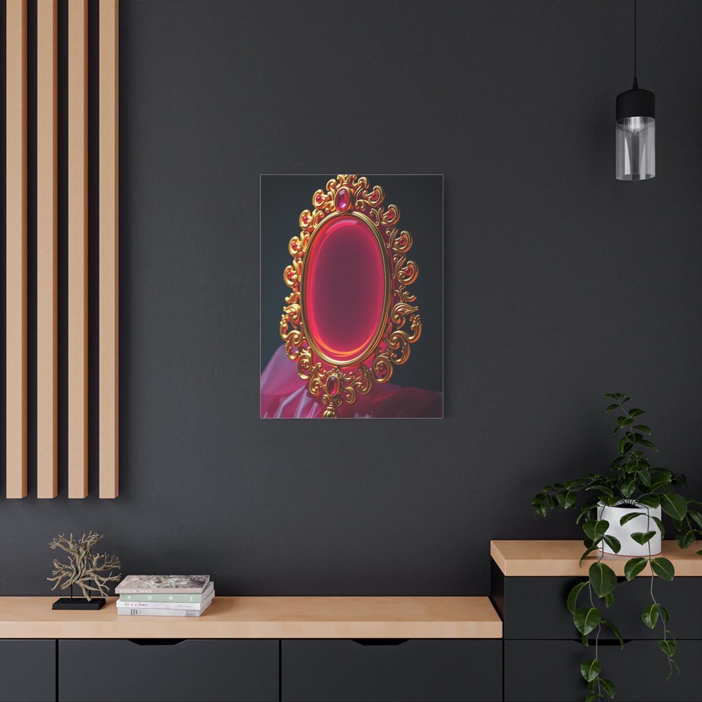Gold & Pink Art Supreme Gallery Wall Art & Canvas Print