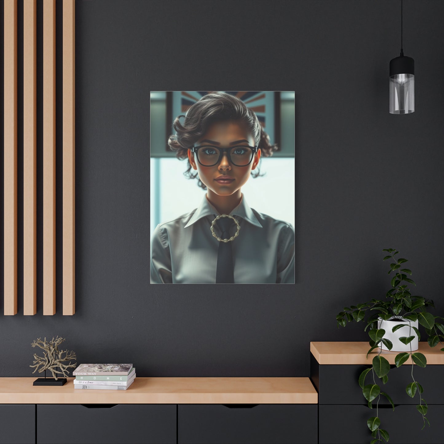 Opulent Office Masterpiece Wall Art & Canvas Print