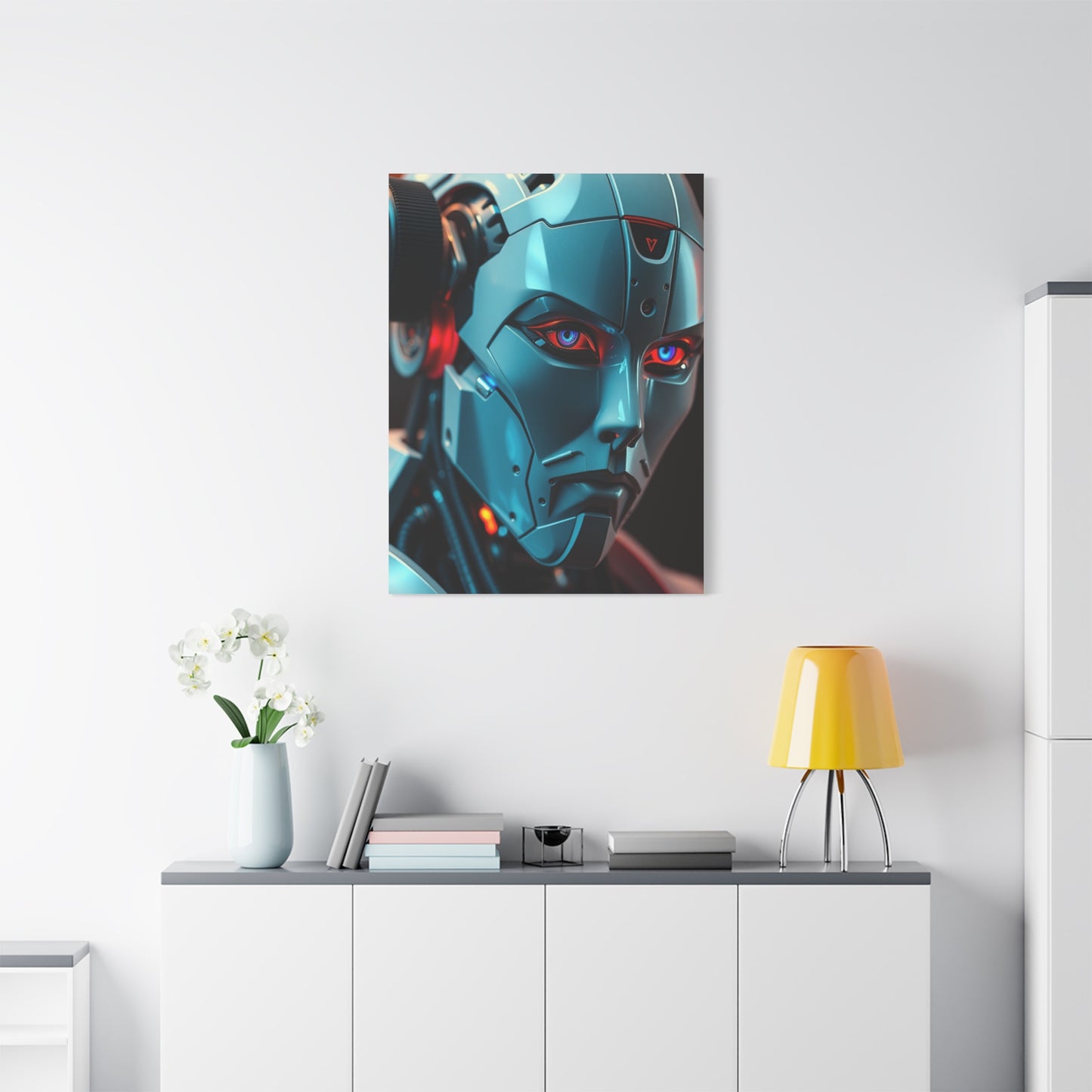 Elite Robot Art Vision Wall Art & Canvas Print