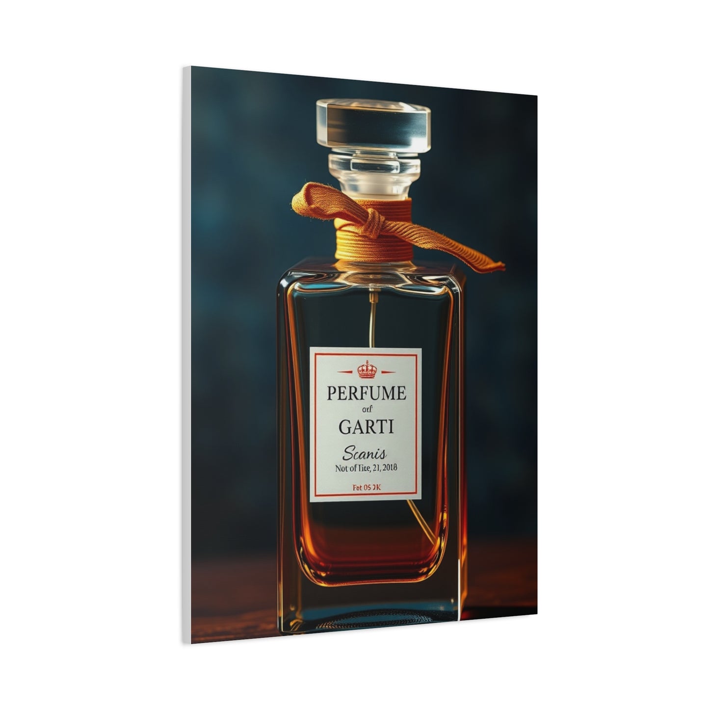 Perfume Bottle Art Luxury Canvas Wall Art & Canvas Print