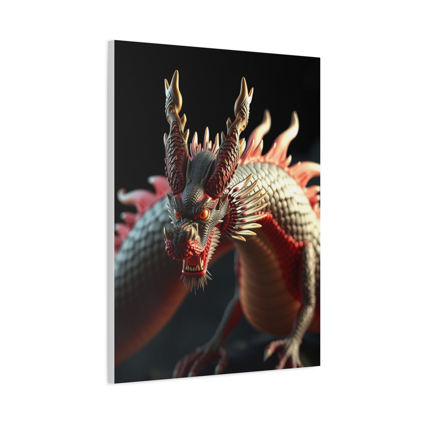 Draconian Elegance Canvas