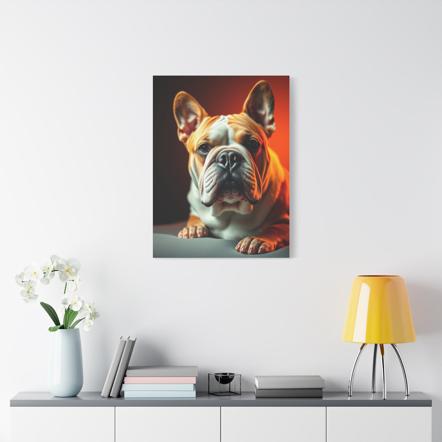 Supreme Bulldog Art Collection Wall Art & Canvas Print