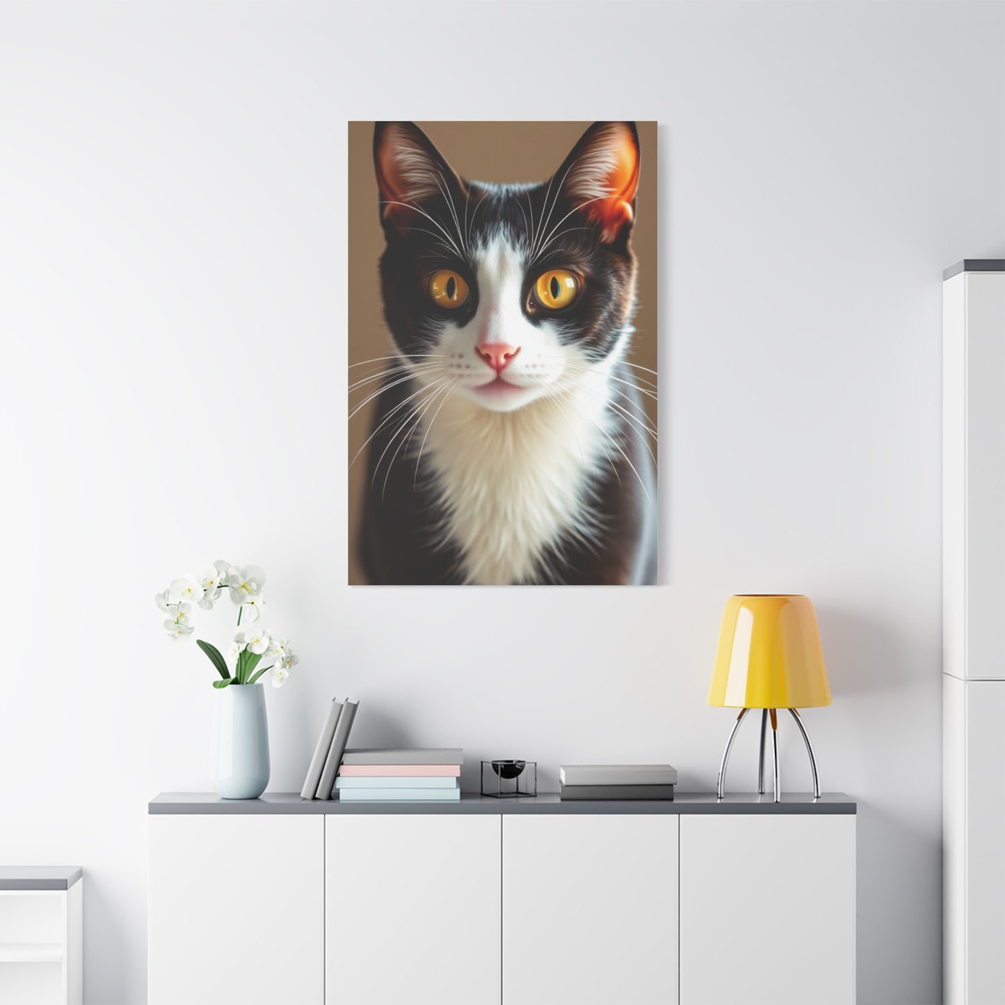 Tuxedo Cat Art Supreme Gallery Wall Art & Canvas Print