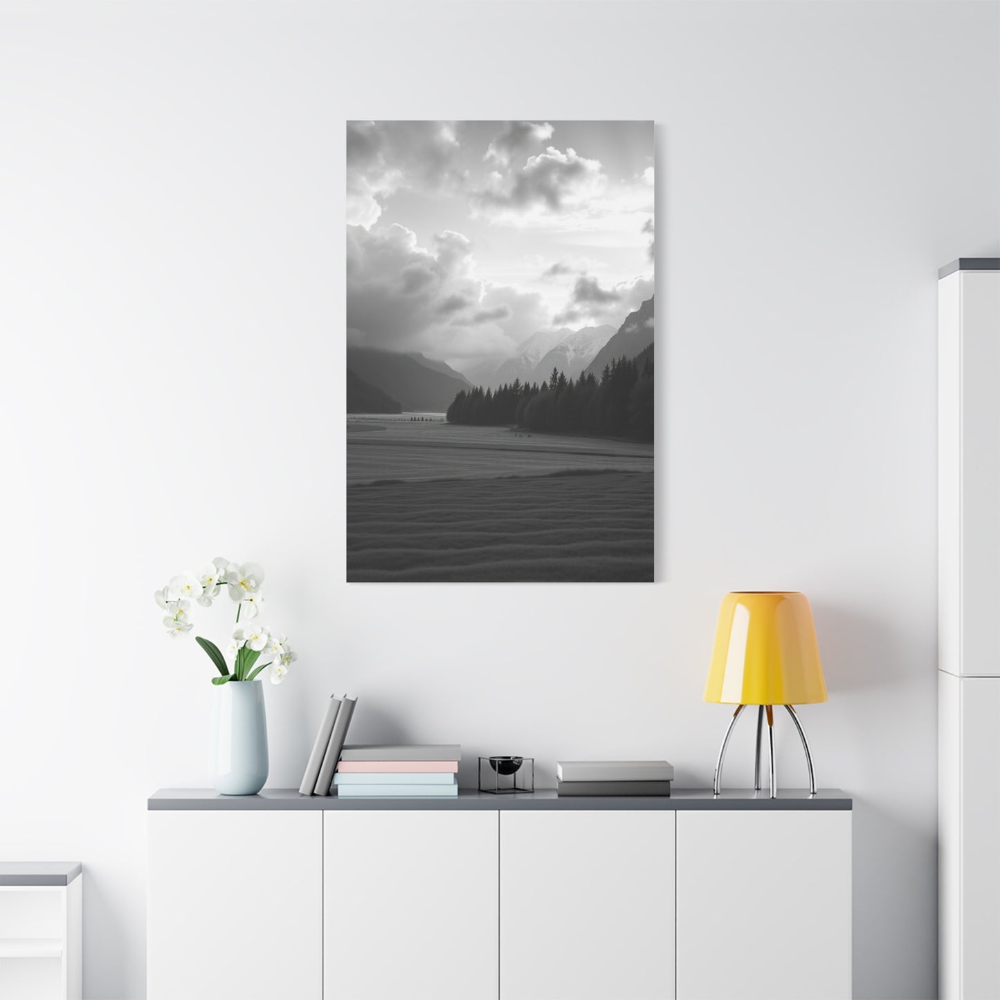 Black & White Scenic Landscapes Art Supreme Gallery Wall Art & Canvas Print