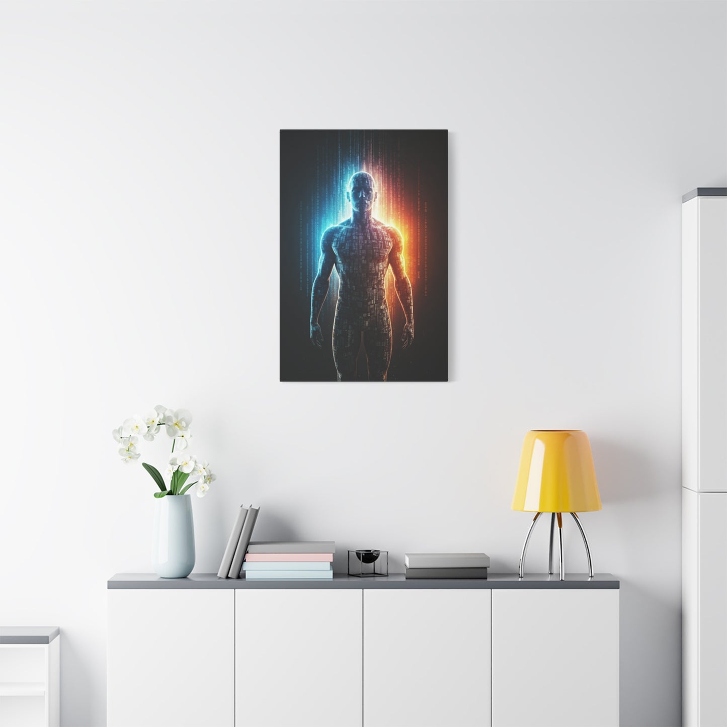 Digital Human Evolution Wall Art & Canvas Prints