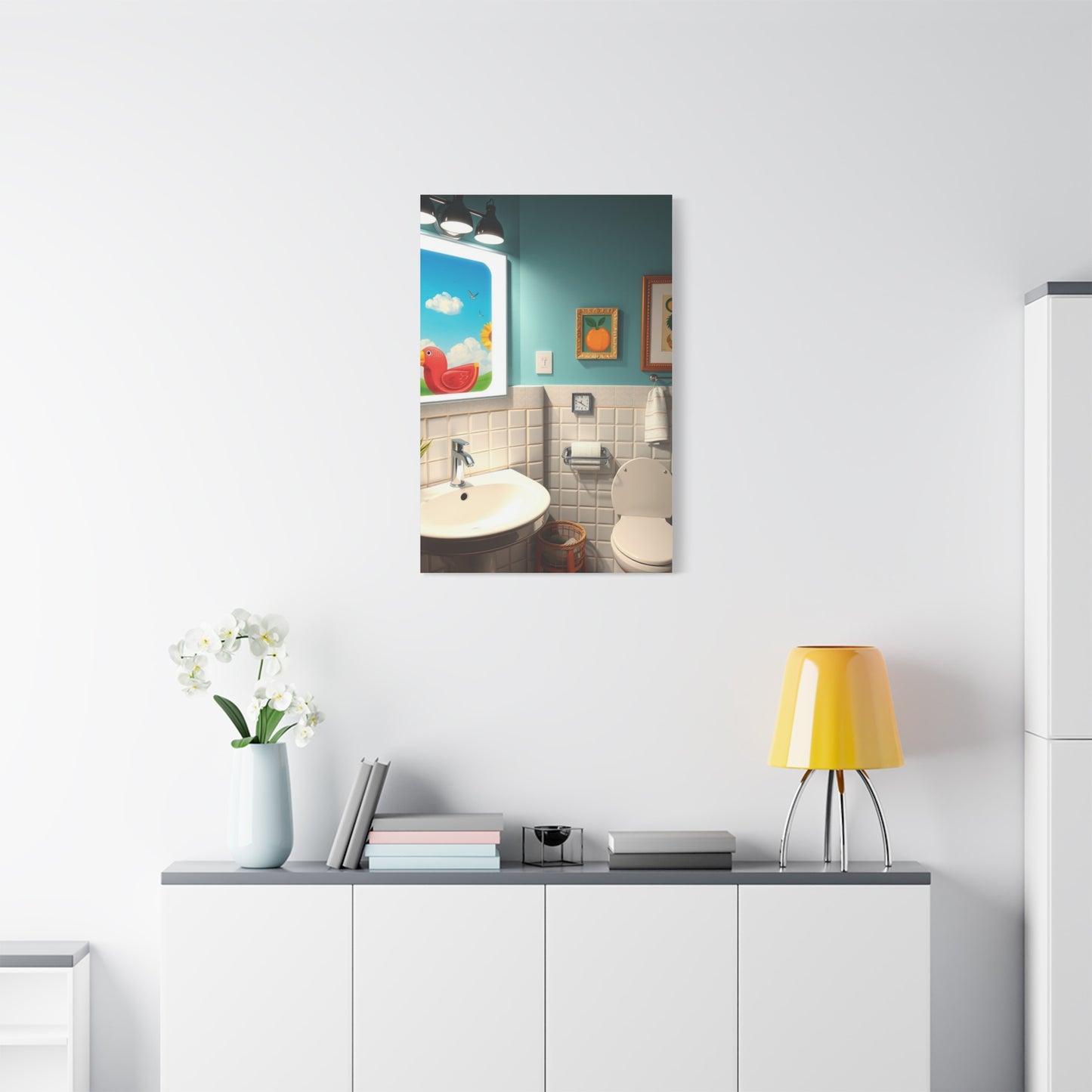 Masterpiece Kid’s Bathroom Art Vision Wall Art & Canvas Print