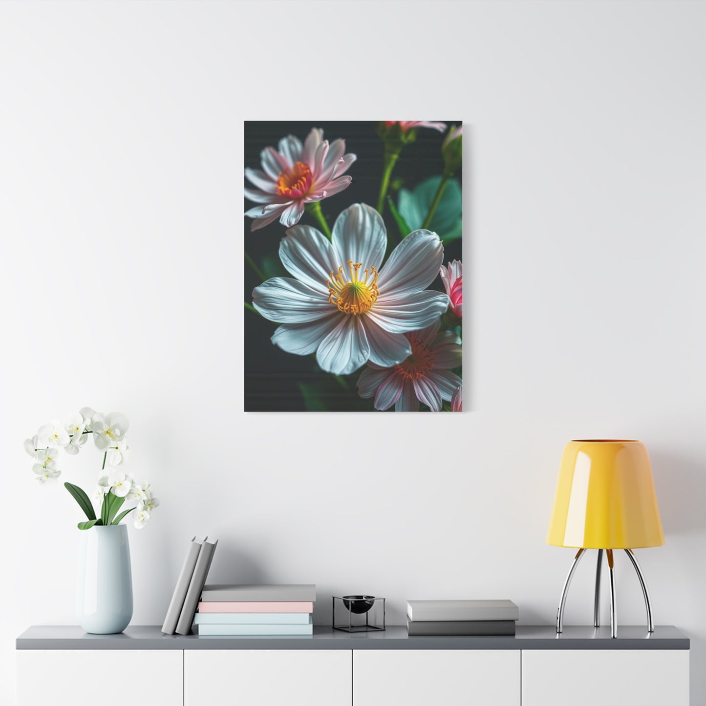 Chic Flora Panorama Wall Art & Canvas Print