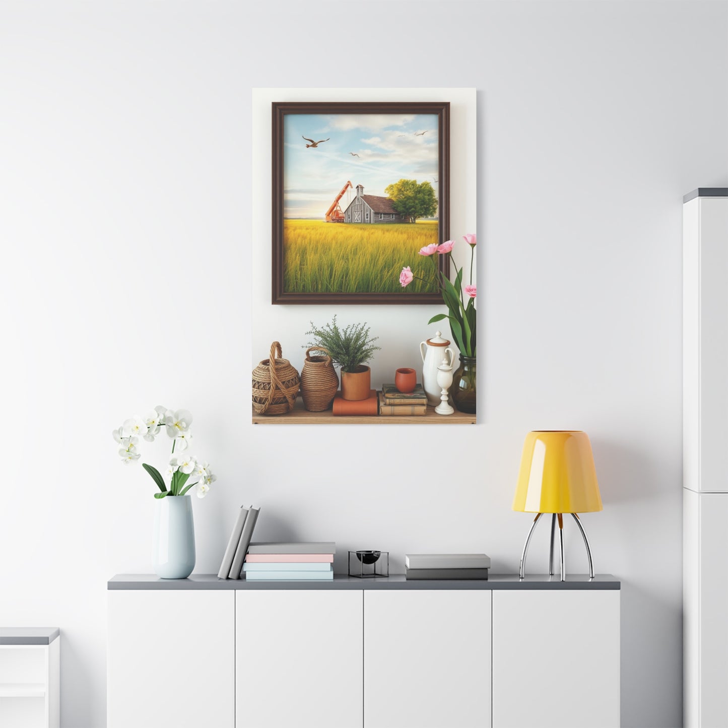 Pastoral Grandeur Art wall art & canvas print