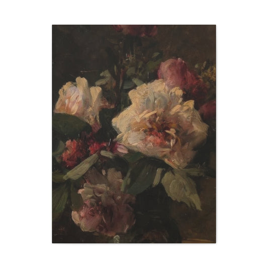 Flower Vase Dark Academia Wall Art & Canvas Prints