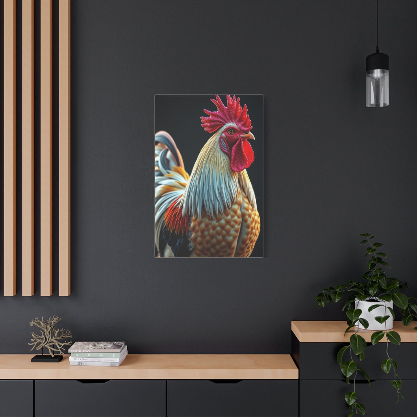 Chicken & Rooster Wall Art Supreme Gallery Wall Art & Canvas Print