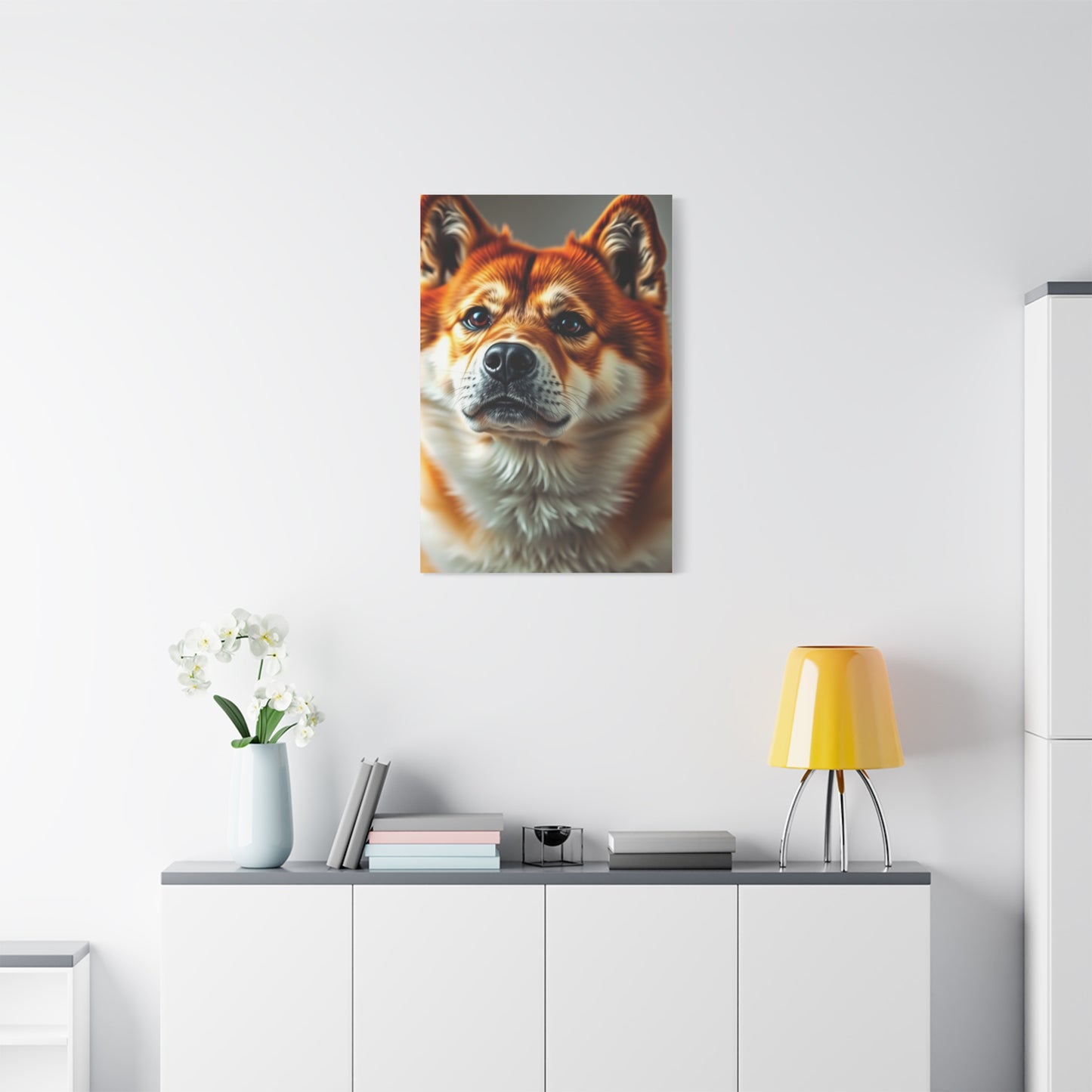 Masterpiece Shiba Inu Dog Art Vision Wall Art & Canvas Print