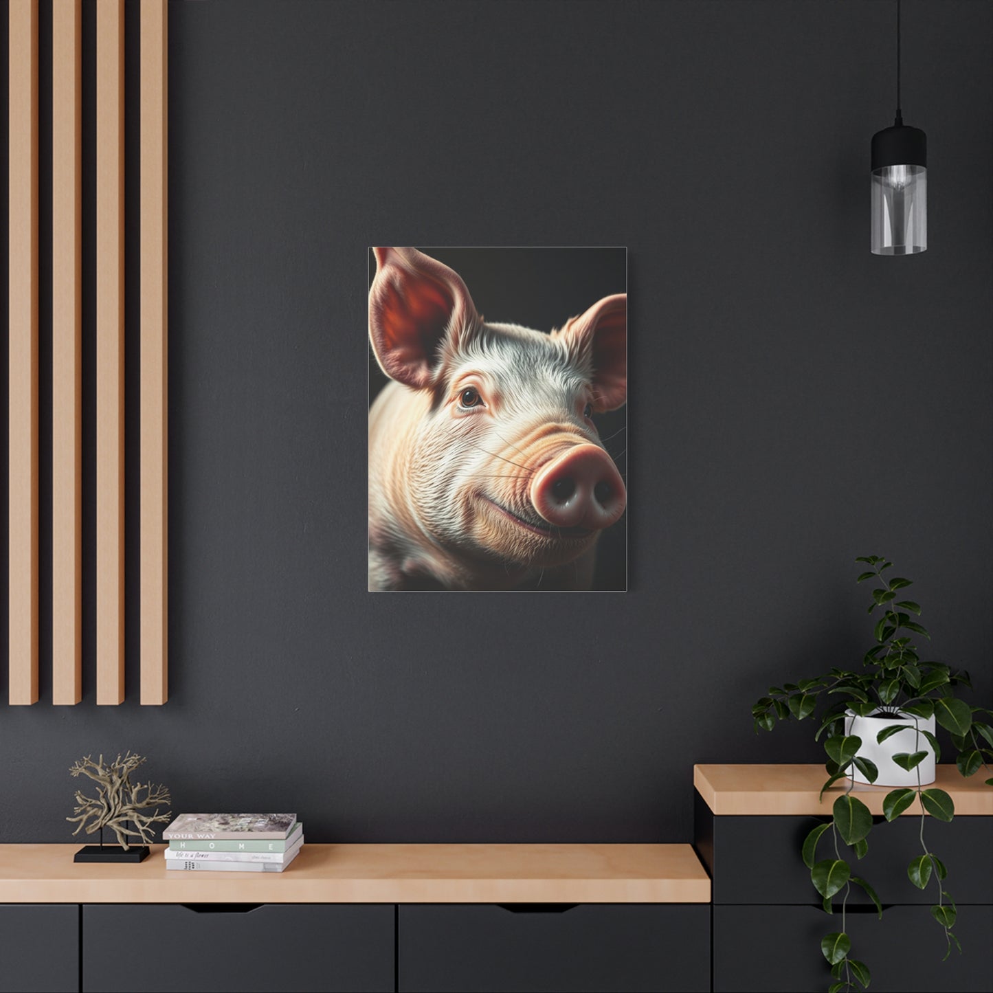 Vision Pig Art Art Wall Art & Canvas Print