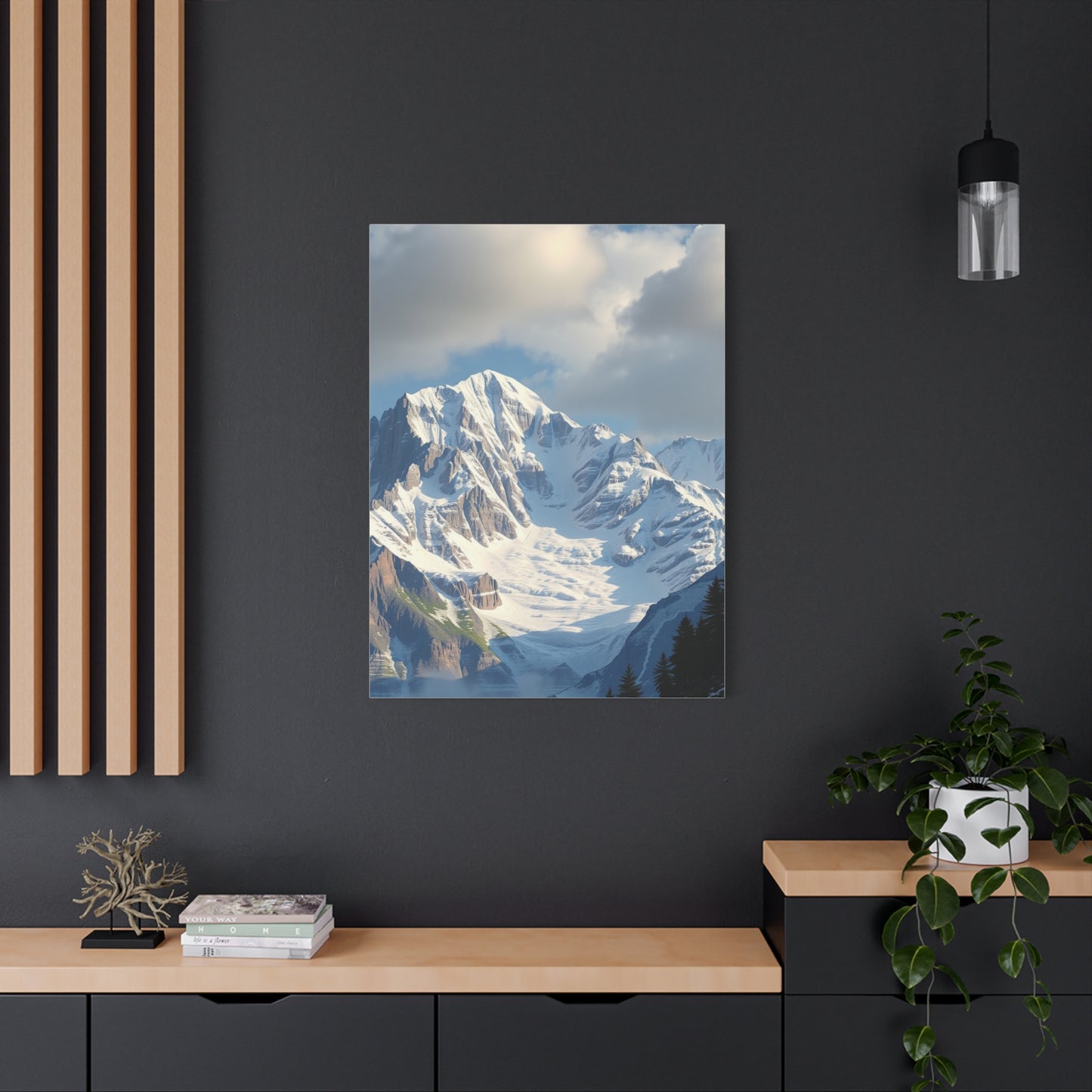 Elysian Peaks Canvas Wall Art & Canvas Print