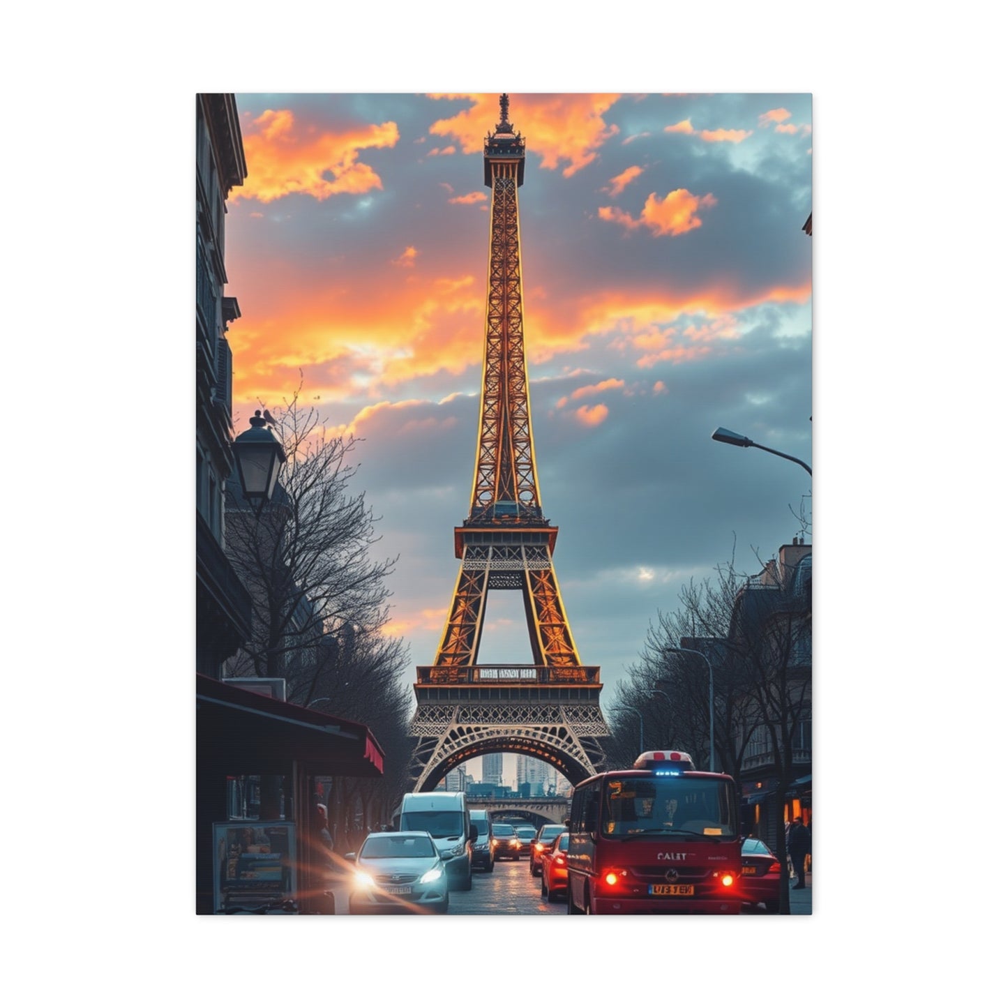 Opulent Paris Impressions Art