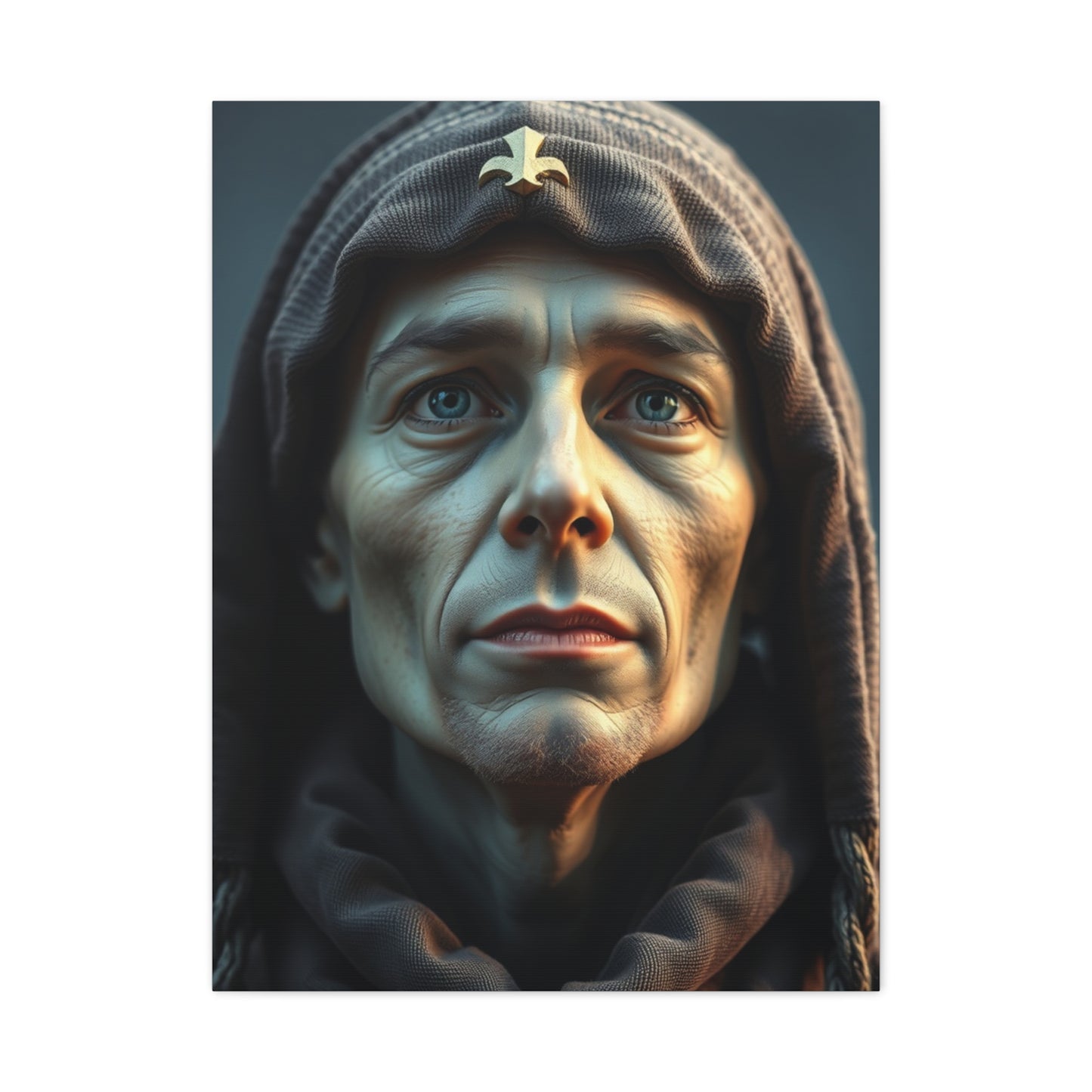 Blue & Gray Art Luxury Canvas Wall Art & Canvas Print