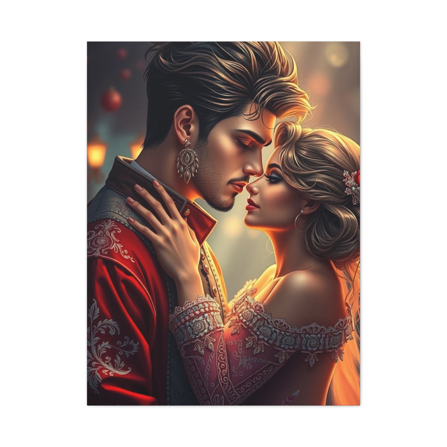 Celestial Romance Canvas Wall Art & Canvas Print
