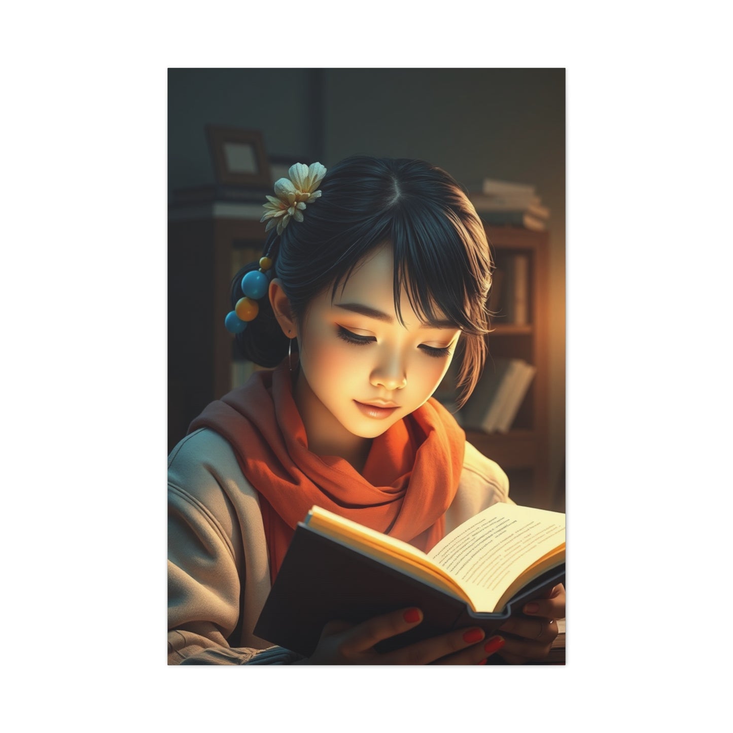 Reading Wall Art Luxury Canvas Wall Art & Canvas Print