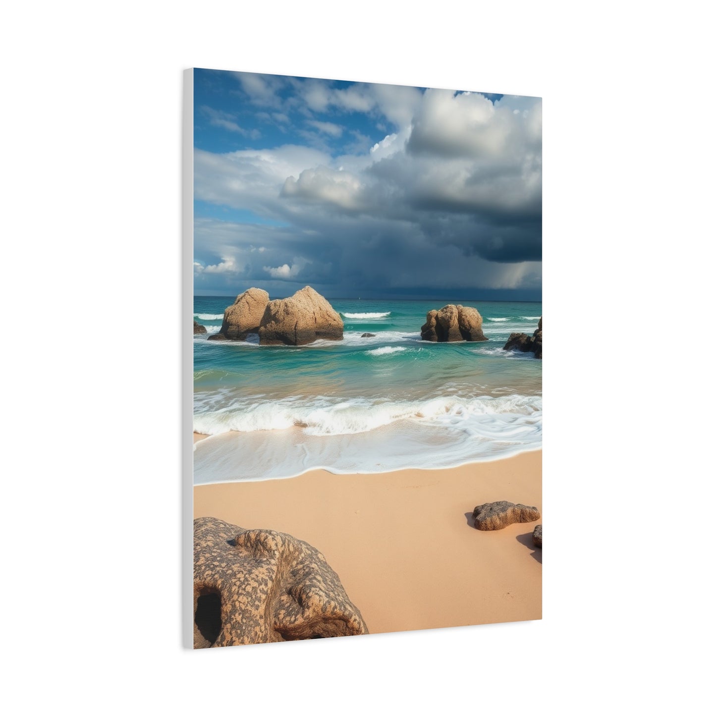 Opulent Shoreline Masterpiece Wall Art & Canvas Print