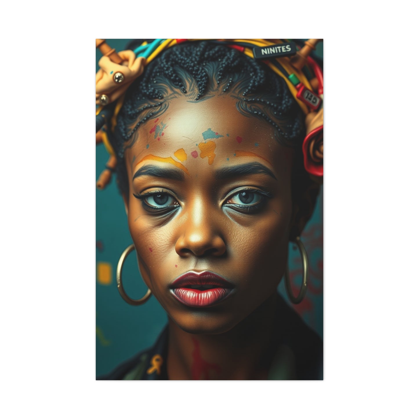 Ethereal Basquiats Canvas Wall Art & Canvas Print