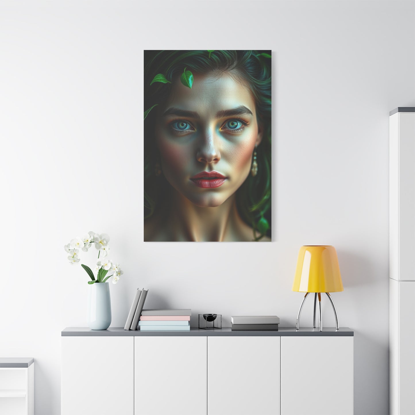 Lush Tranquility Art Panel Wall Art & Canvas Print
