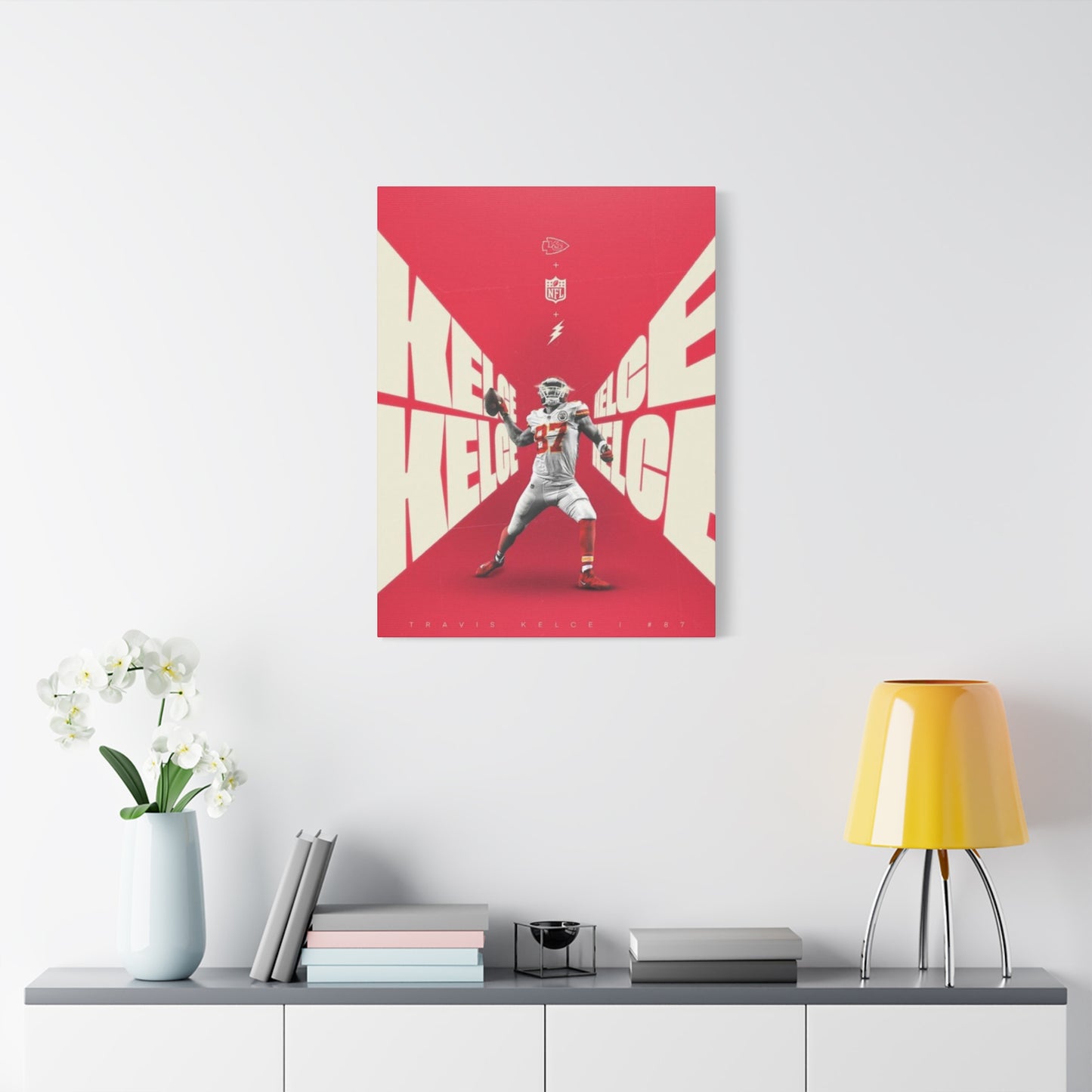 Kelce Rugby Poster Wall Art & Canvas Prints