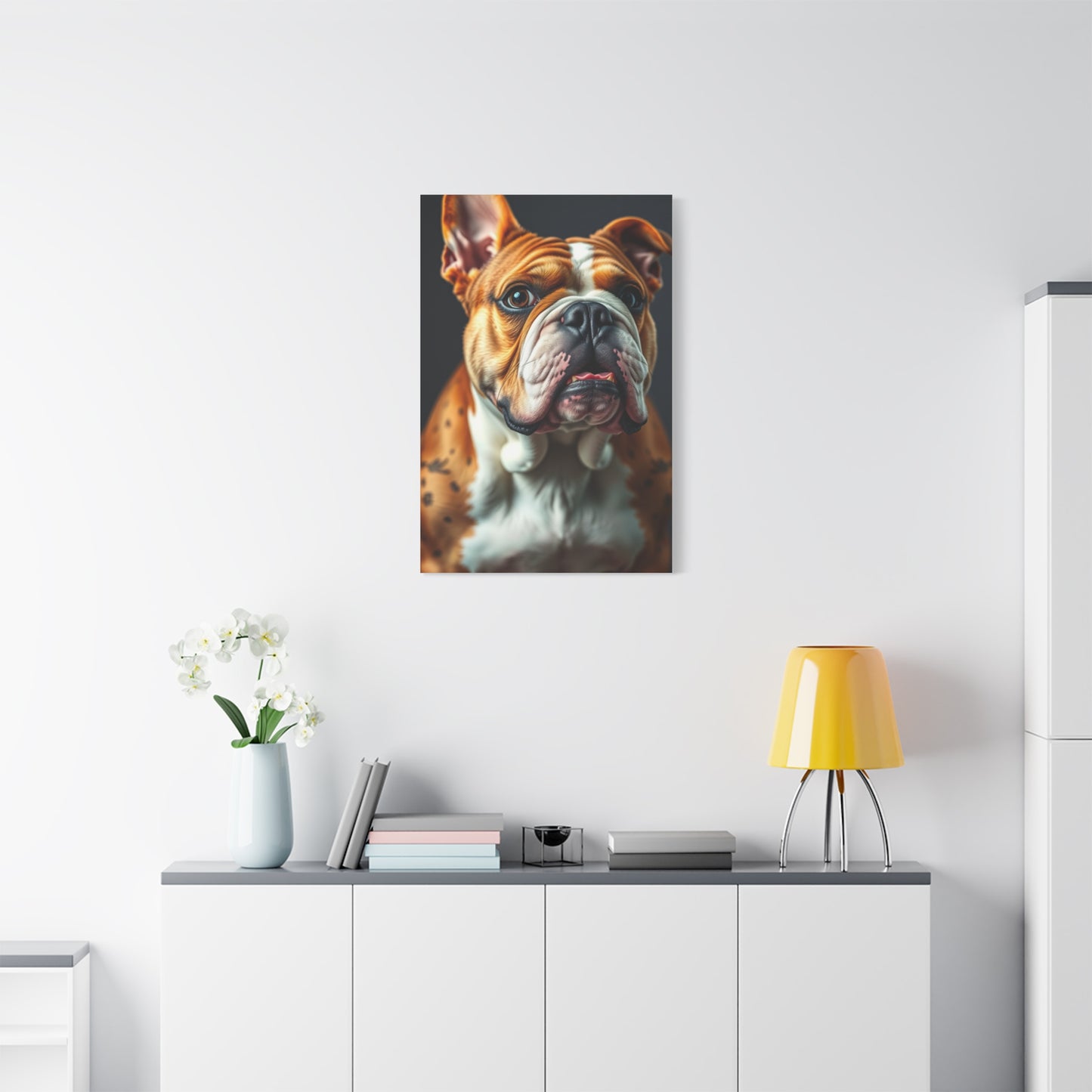Bulldog Art Luxury Canvas Wall Art & Canvas Print