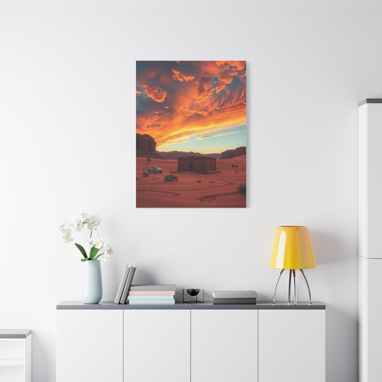 Celestial Desert Tapestry Wall Art & Canvas Print