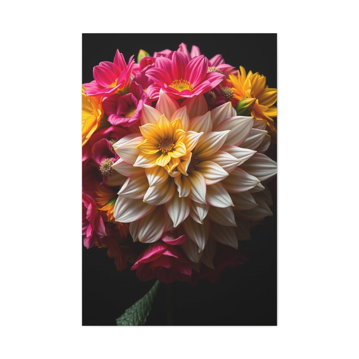 Blooming Aura Canvas Wall Art & Canvas Print