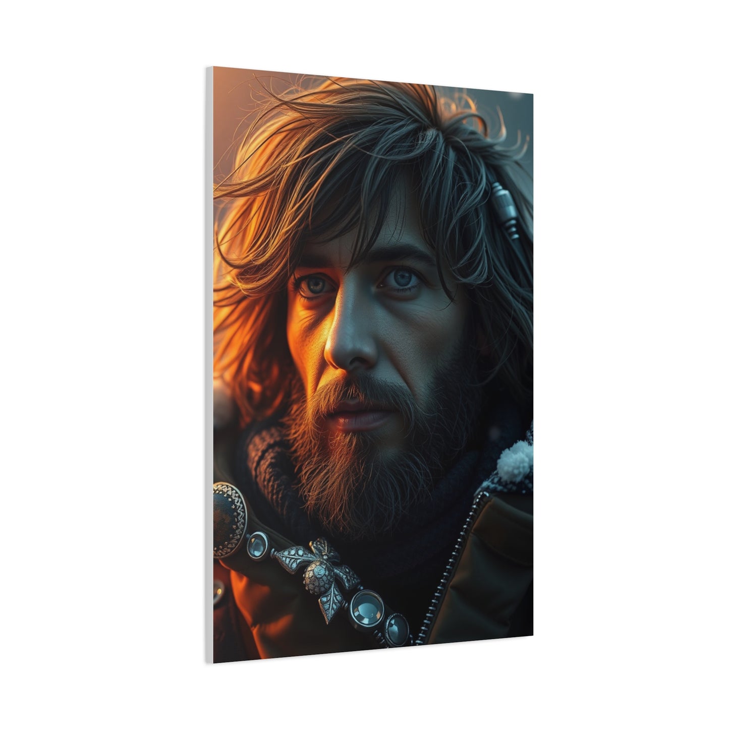 Radiant Ember Canvas Wall Art & Canvas Print