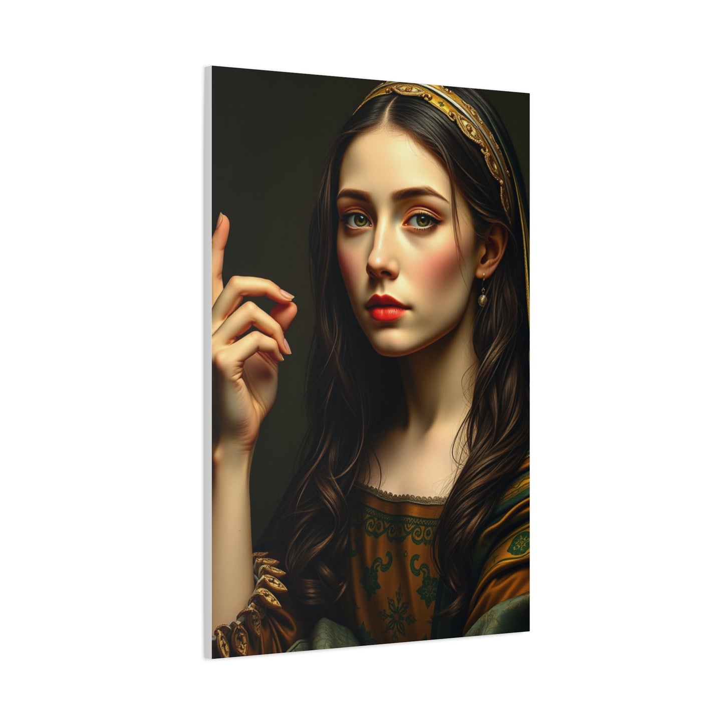 Divine Profile Artisan Wall Art & Canvas Print