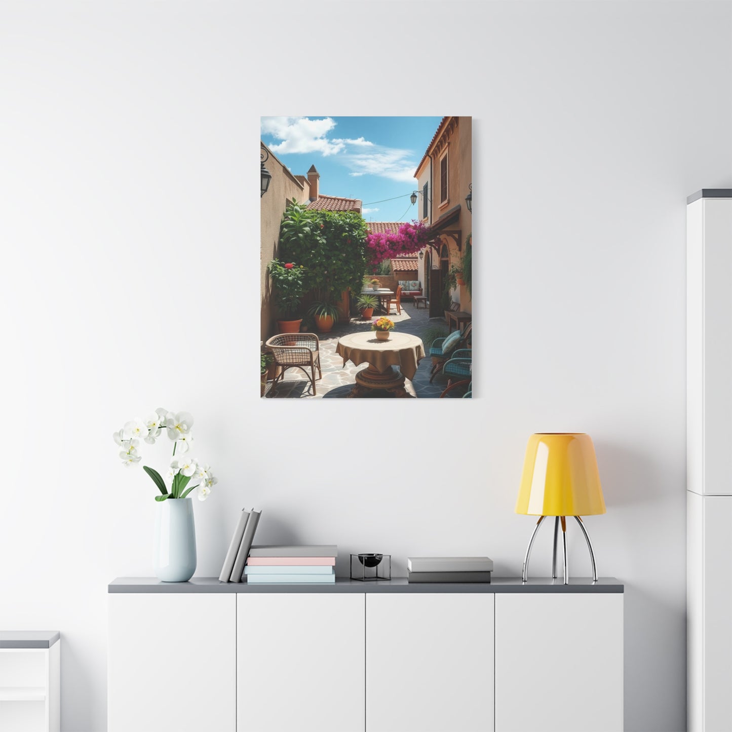 Vision Mediterranean Decor Art Art Wall Art & Canvas Print