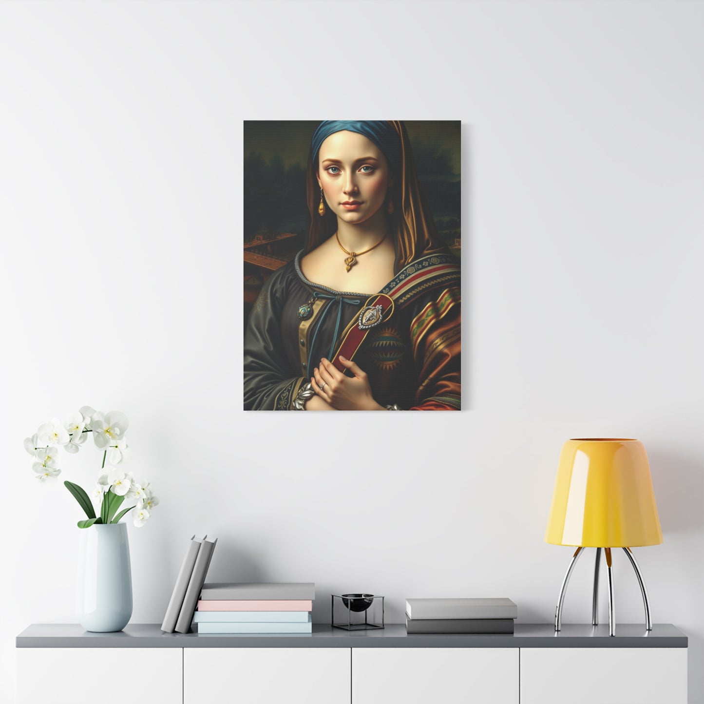 Ethereal Silhouette Canvas Wall Art & Canvas Print