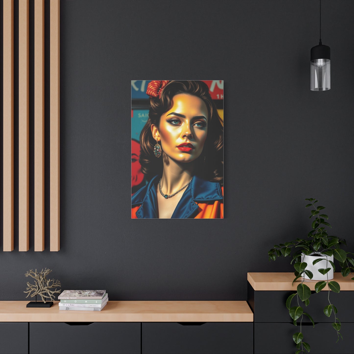 Chic Pop Canvas Elegance Wall Art & Canvas Print