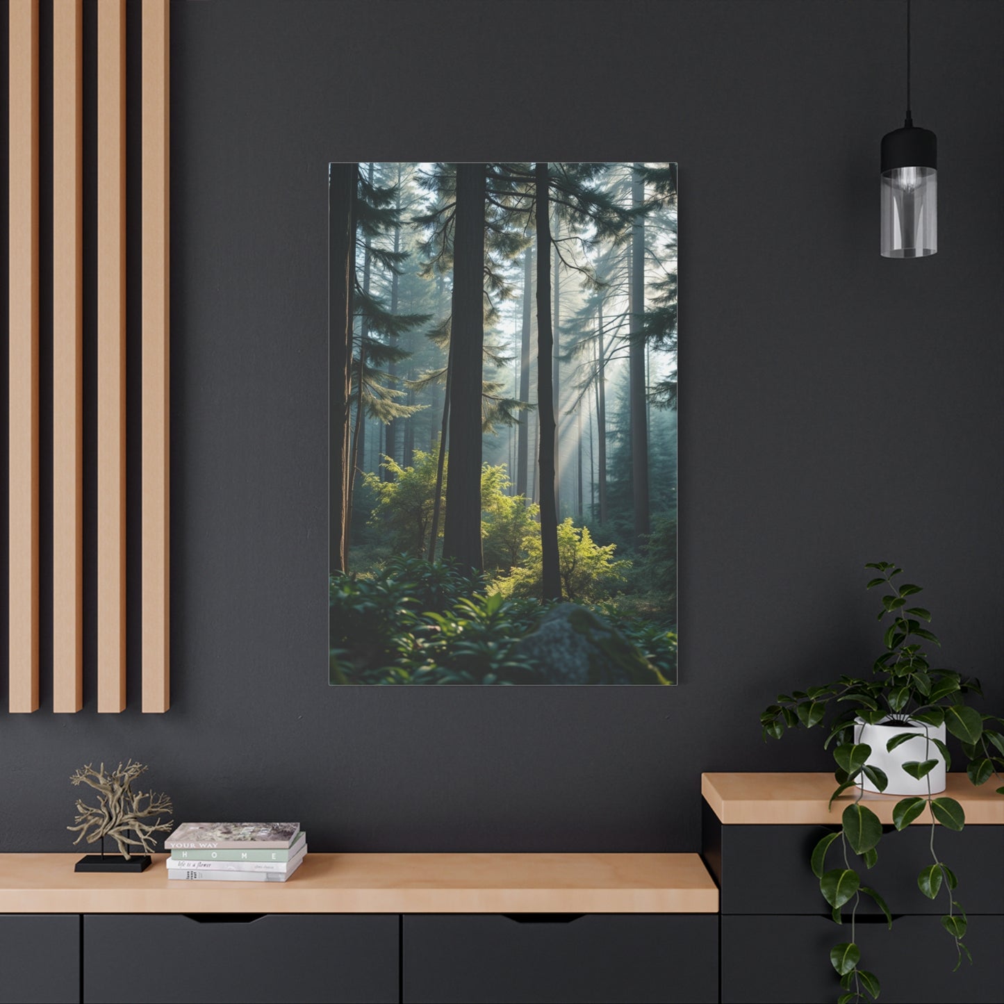 Foliage Symphony Painting Wall Art & Canvas Print