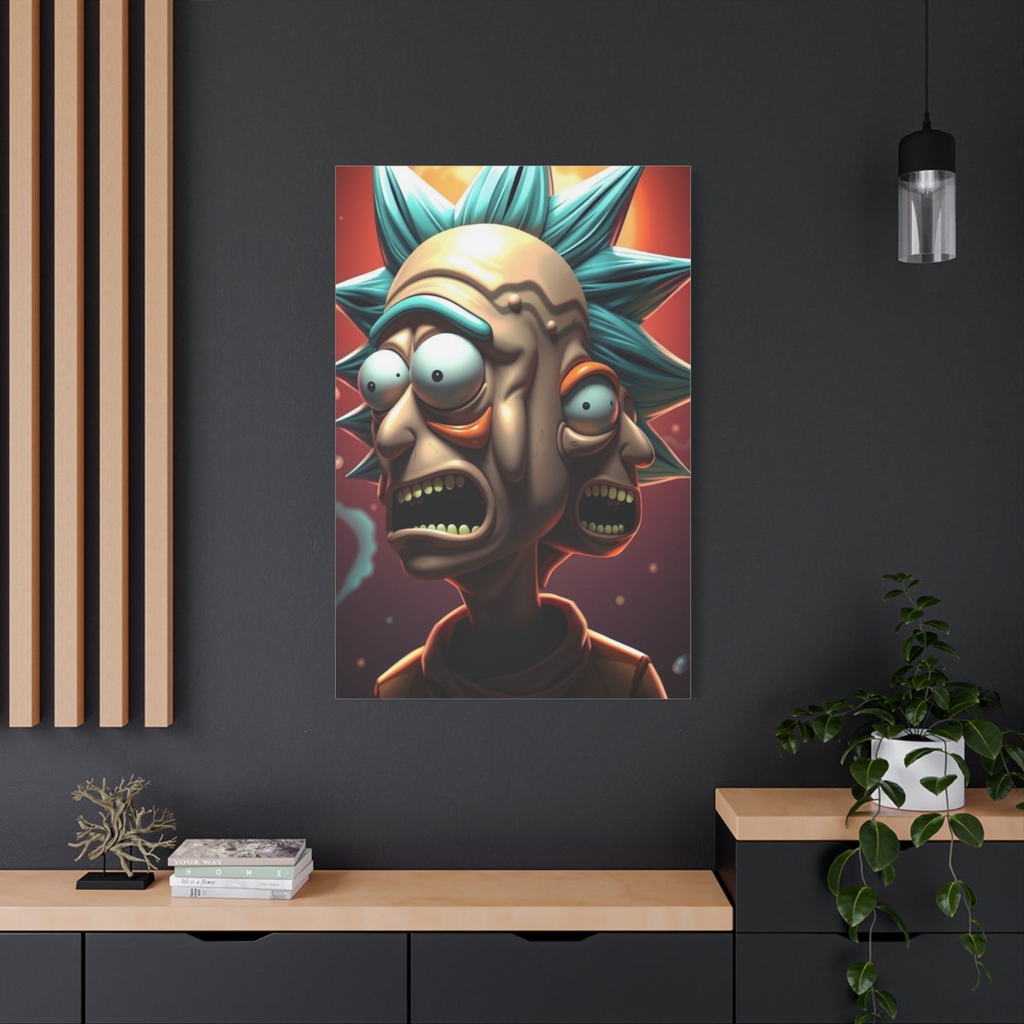 Whimsical Cosmos Canvas Wall Art & Canvas Print