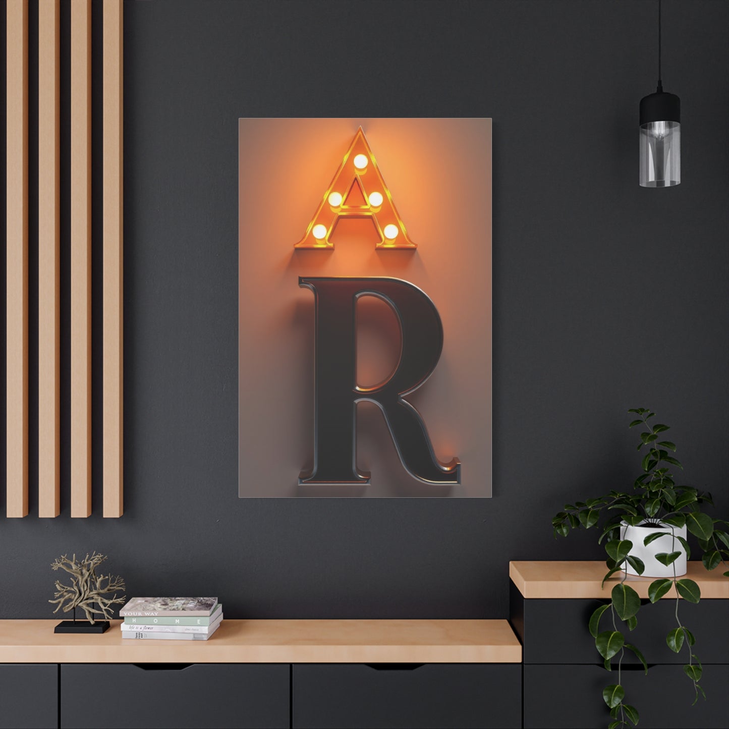 Alphabet & Letter Art Supreme Canvas Gallery Wall Art & Canvas Print
