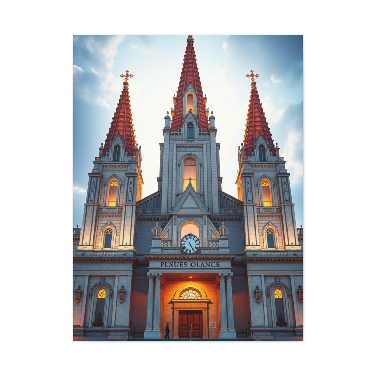 The LDS Temple Art Refined Canvas Wall Art & Canvas Print