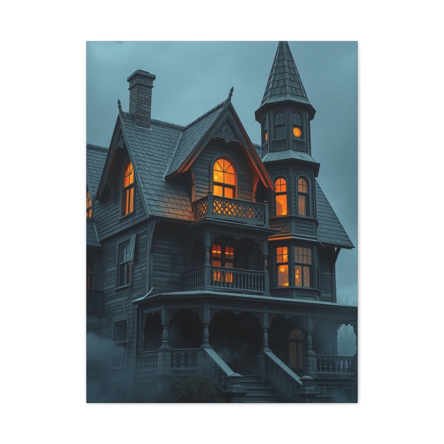 Supreme Haunted House Art Collection Wall Art & Canvas Print