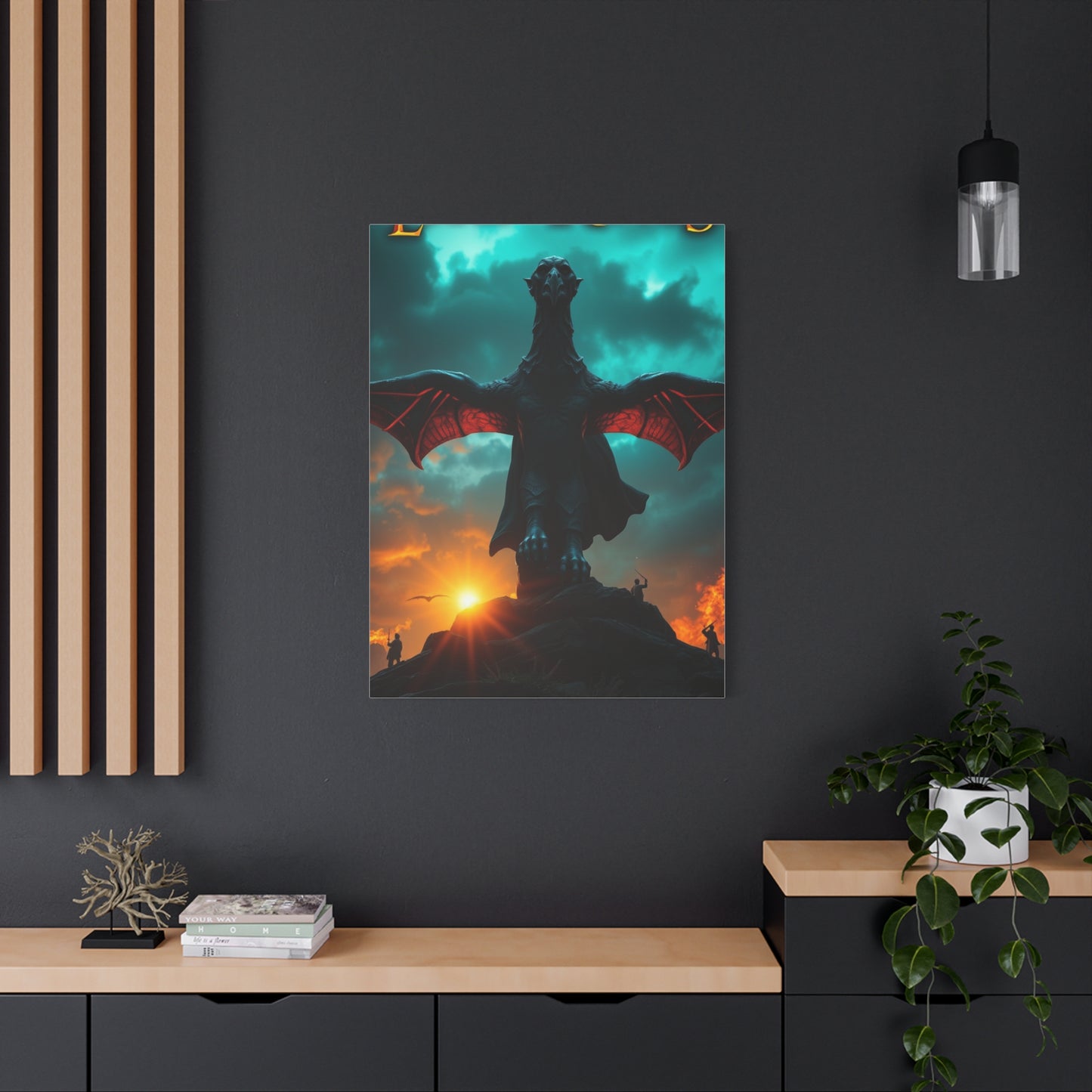 Timeless Elven Grandeur Canvas wall art & canvas print